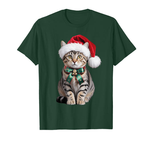 Christmas Cat Costume T-Shirt