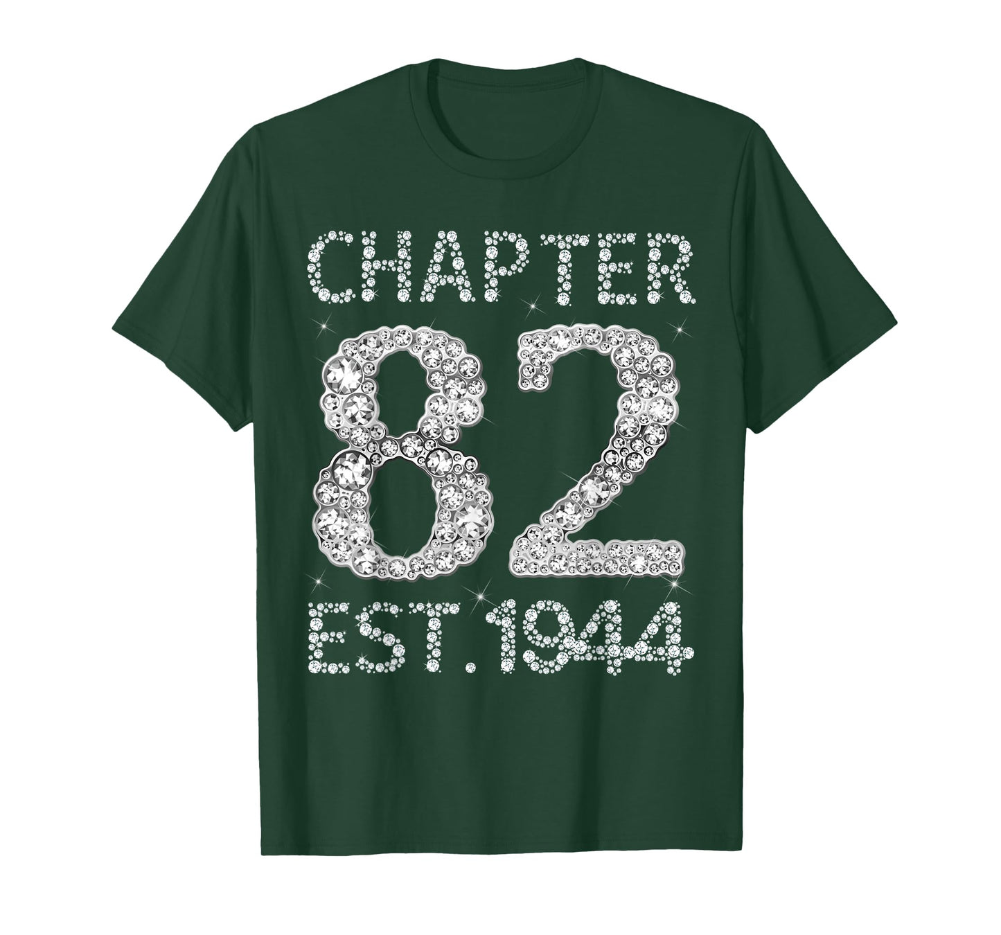 Chapter 82 EST 1944 Happy 82nd Birthday Gift for Him Her T-Shirt