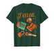 Girl Retro Taylor First Name Personalized Groovy 80's T-Shirt