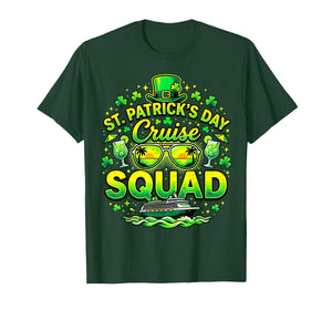 St Patrick's Day Cruise Squad Shamrock Family Matching Funny T-Shirt