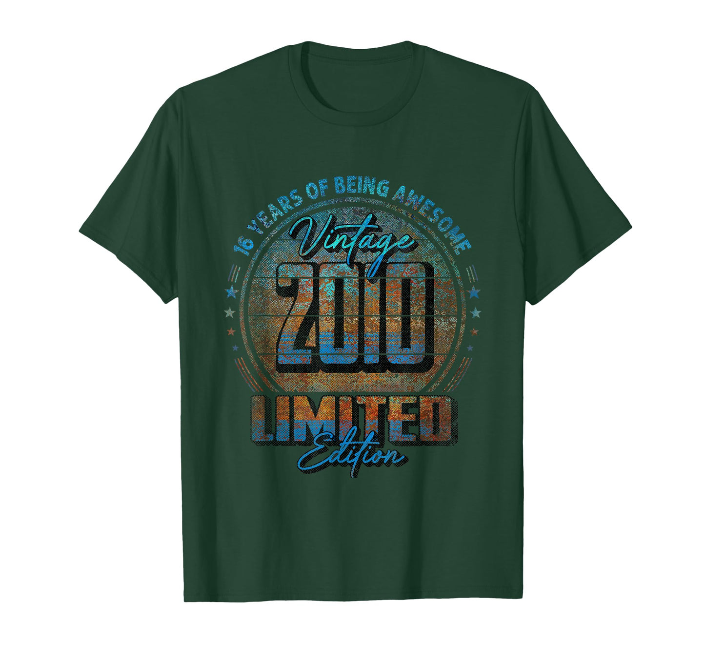 Vintage 2010 Limited Edition Shirt 16 Year Old 16th Birthday T-Shirt