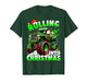 Rolling Into Christmas Monster Truck Holiday Boys T-Shirt