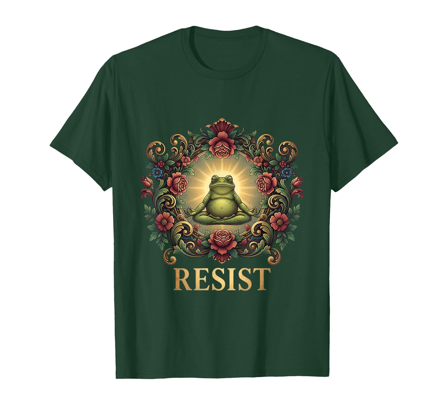 Portland Resist Frog Protest No Kings Day T-Shirt
