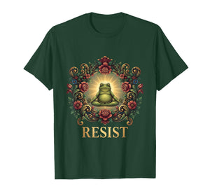 Portland Resist Frog Protest No Kings Day T-Shirt