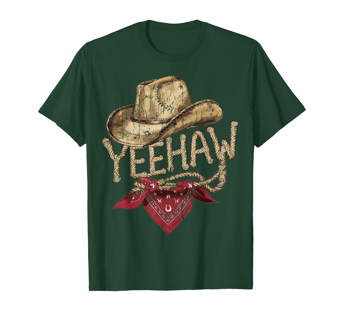 Western Cowboy Birthday Party Yeehaw Cowboy T-Shirt