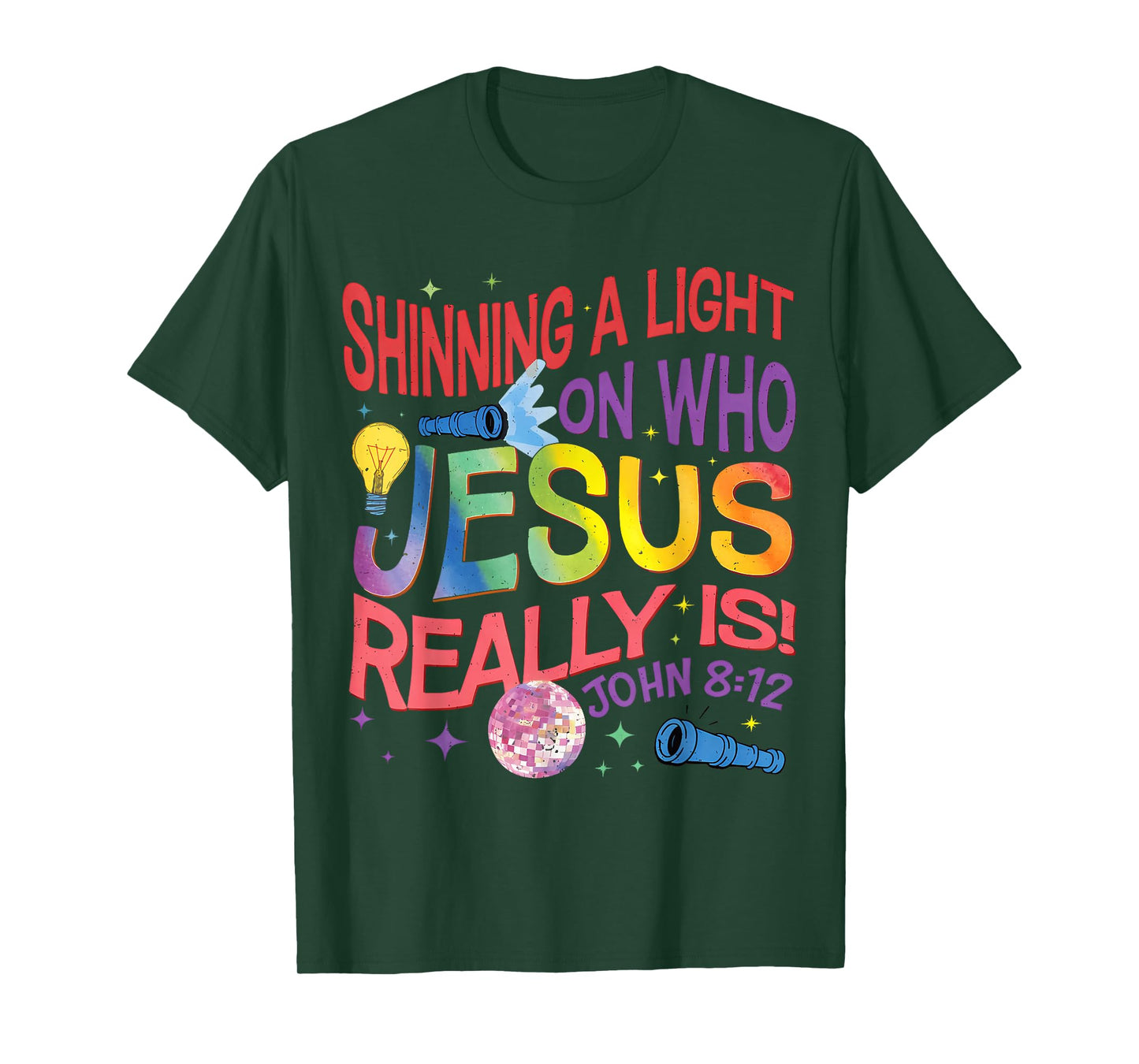 Jesus Light of The World Illumination Station VBS 2026 T-Shirt
