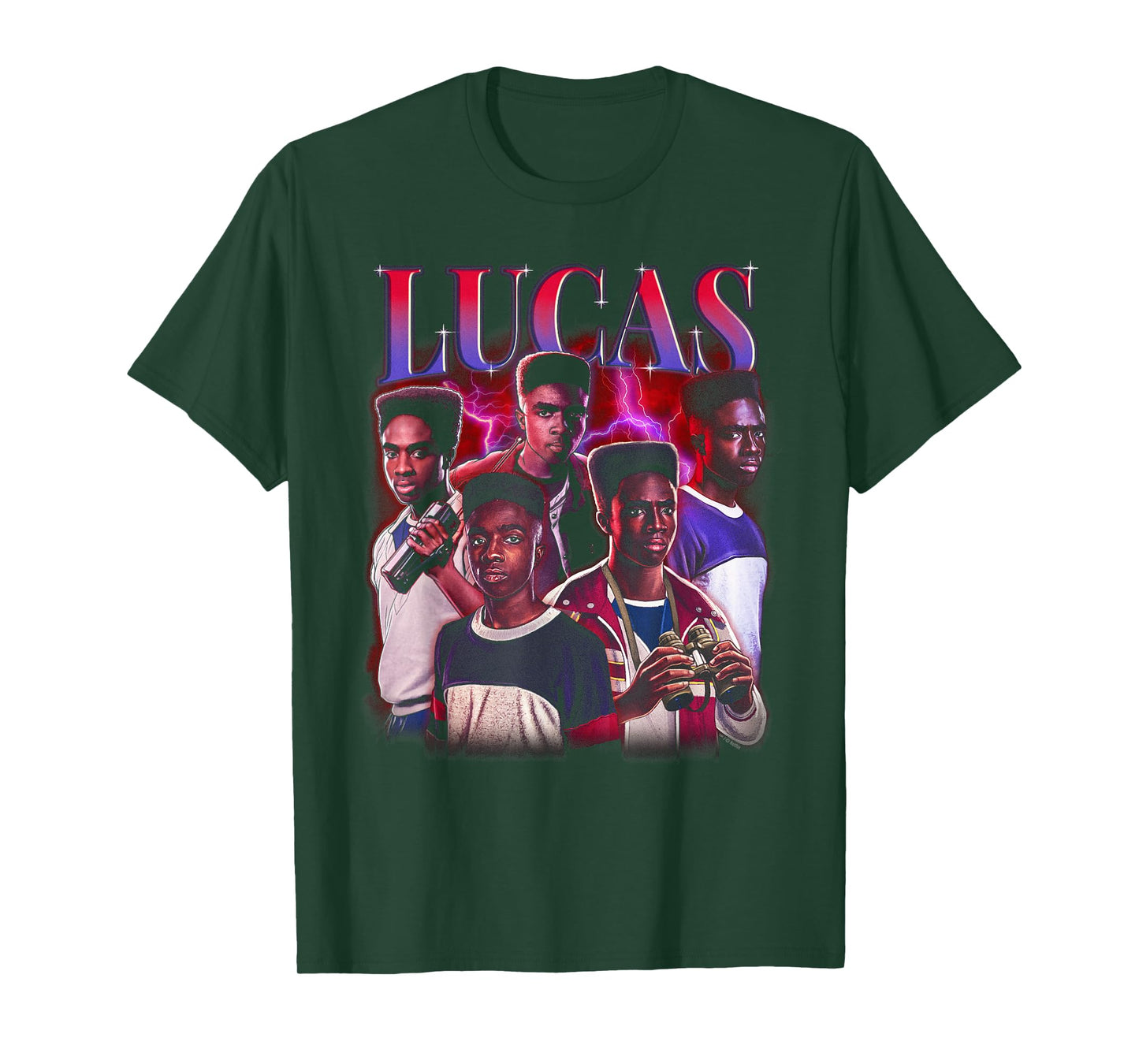 Stranger Things Lucas Heartthrob Officially Licensed T-Shirt