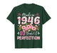 80 Year Old Made in 1946 Floral 80th Birthday Women T-Shirt