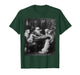 Santa Playing Cards Dogs Playing Poker Christmas Design T-Shirt
