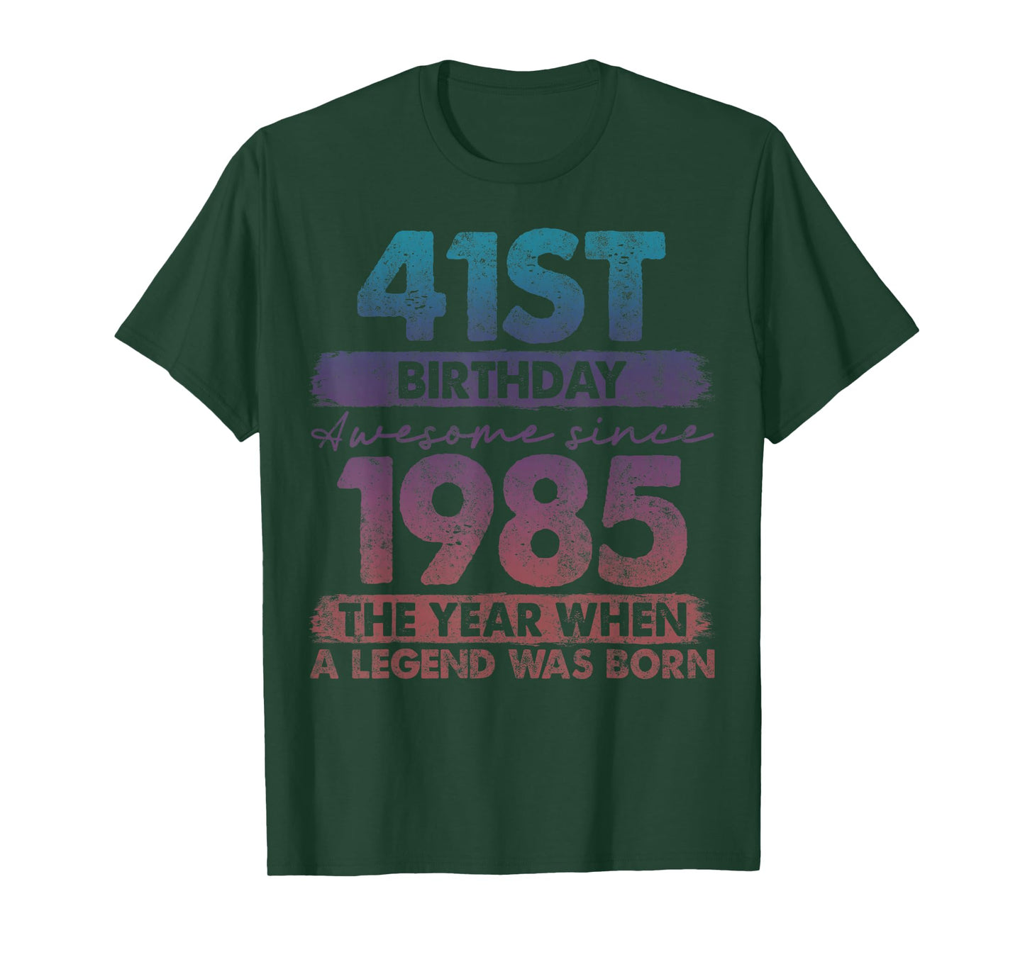 41 Year Old Gifts Vintage 1985 Limited Edition 41st Birthday T-Shirt