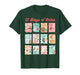 Retro Stamp 12 Days of Ortho Christmas Orthopedic Surgeon T-Shirt