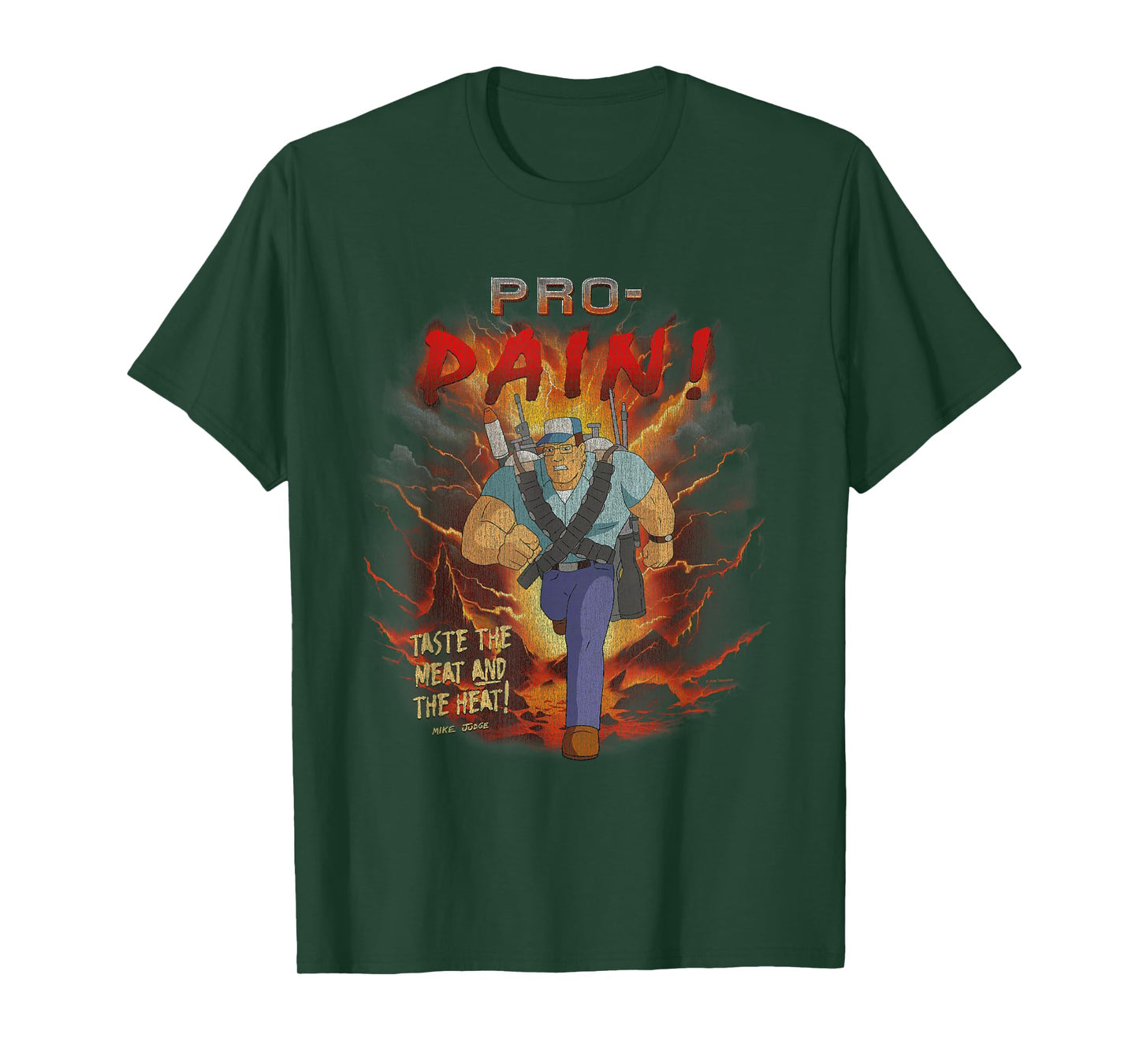 King of The Hill Pro-Pain Video Game Retro 90s Cartoon T-Shirt