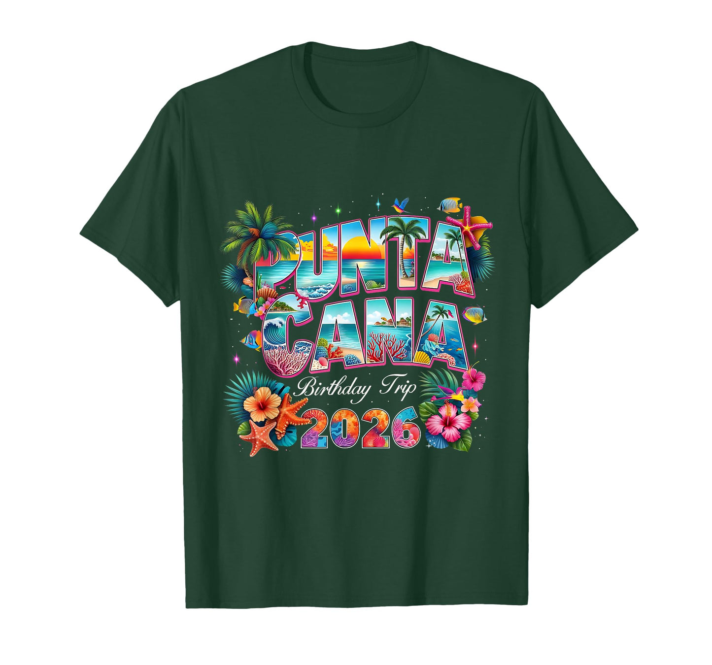 Punta Cana Birthday Trip 2026 Making Memories T-Shirt