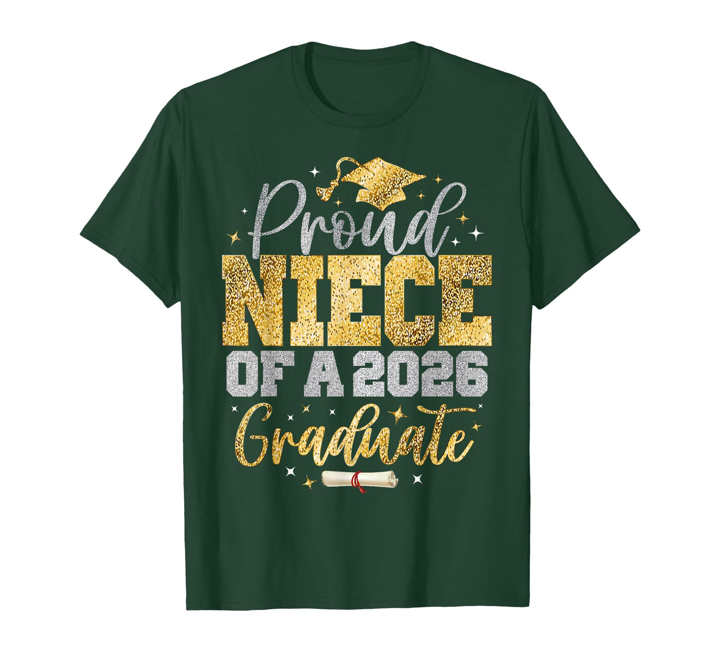 Proud Niece of a Class of 2026 Graduate Senior Graduation T-Shirt