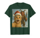 Funny Cat Selfie with Krampus Dark Humor Xmas T-Shirt