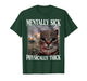 Mentally Sick Physically Thick Funny Cat Meme Helmet Soldier T-Shirt