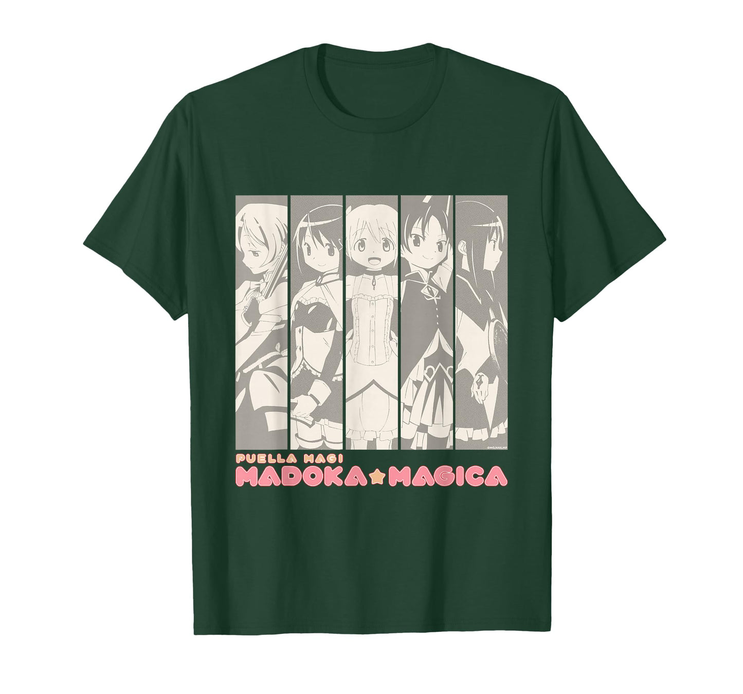 Madoka Kaname & Co Anime Strips T-Shirt
