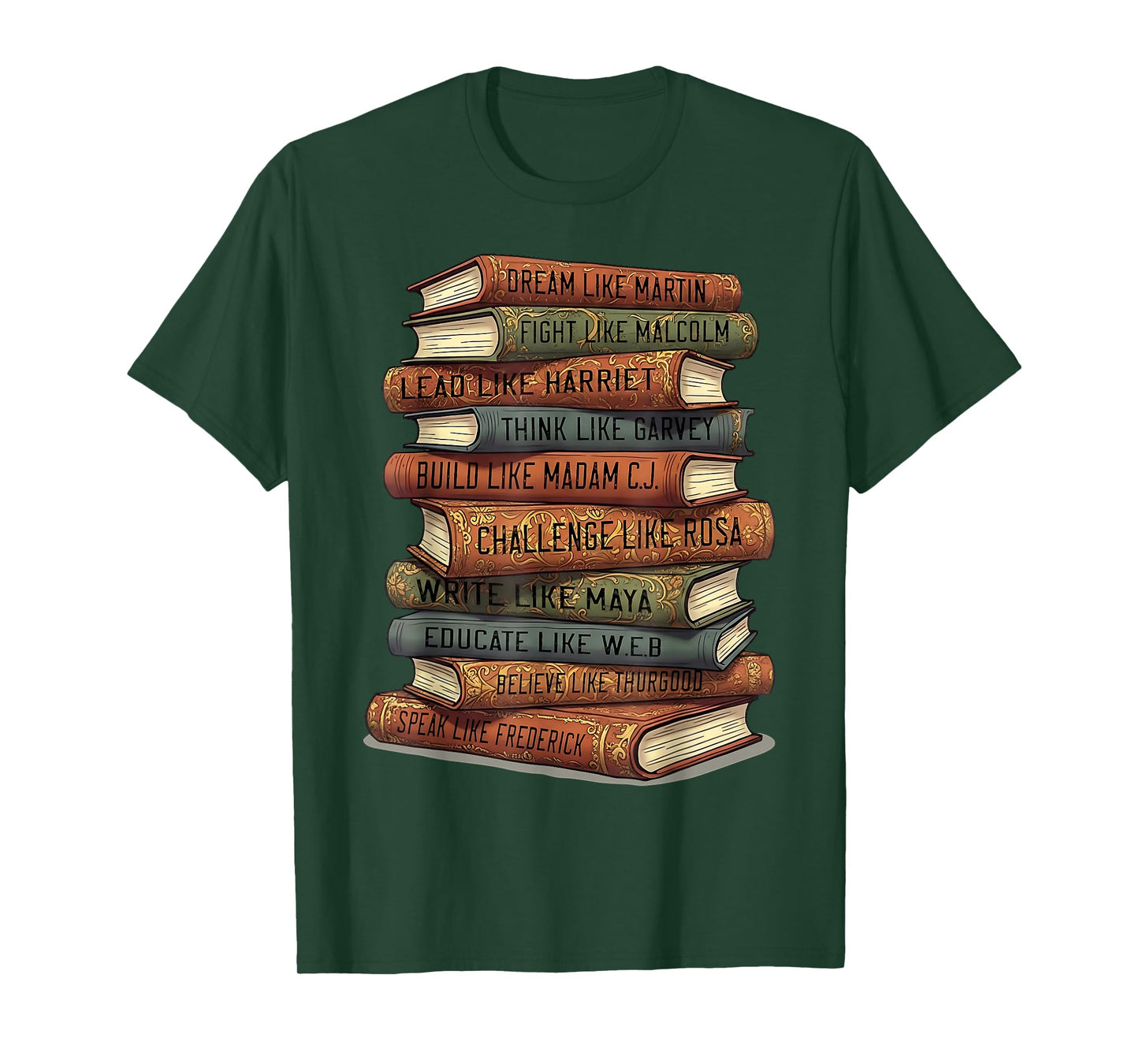 Black History Month Black Leaders African American Teachers T-Shirt