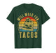 Funny Welder Welding Will Weld for Tacos Vintage Taco Lover T-Shirt