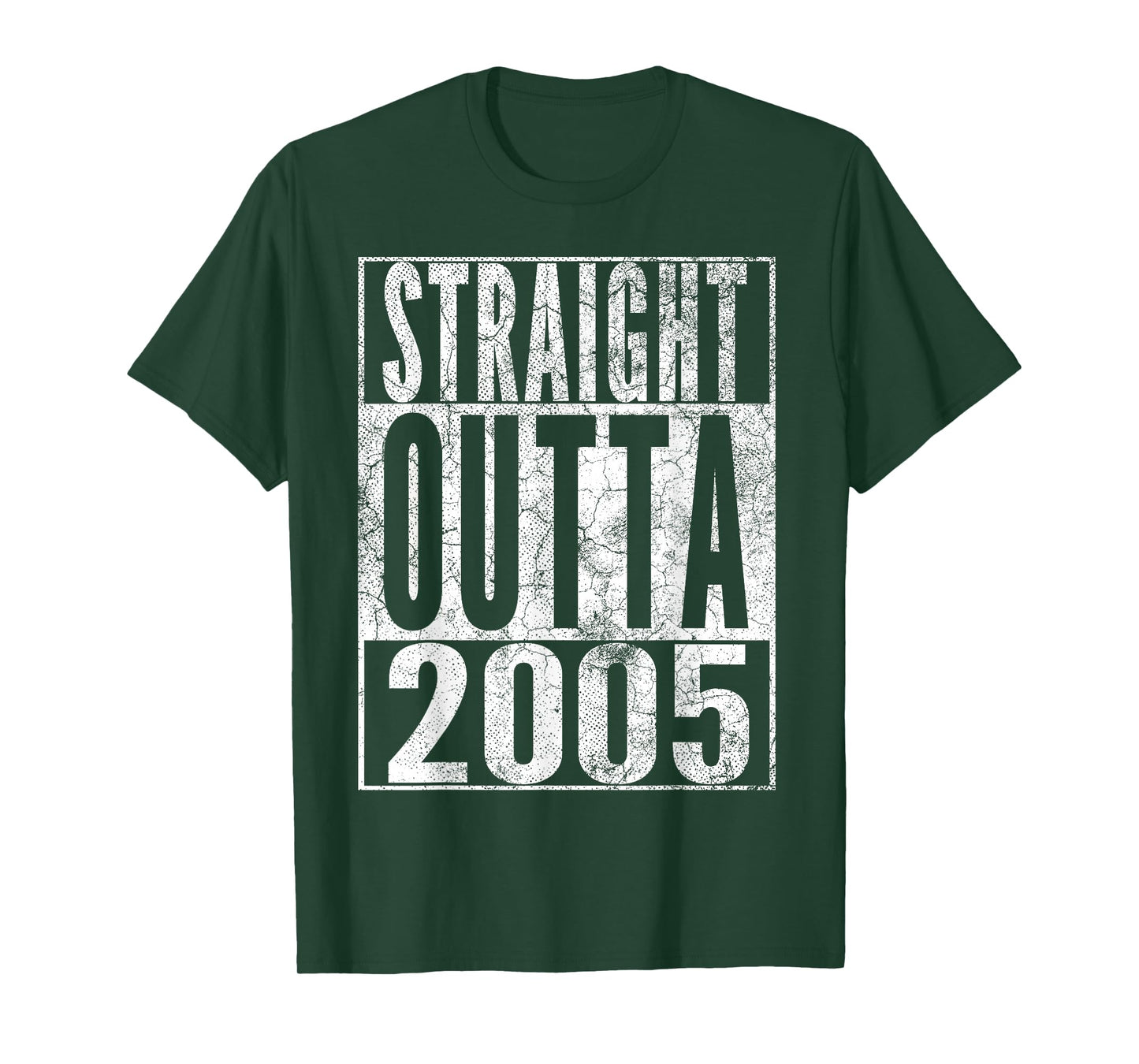 Vintage 2005 21st Birthday 21 Years Old Retro Men Women T-Shirt
