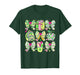 St Patricks Day Teacher Pencil Bow Shamrock Apple Girl Women T-Shirt