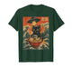 Cute Kawaii Gamer Cat with UFO Funny Japanese Kawaii Anime T-Shirt