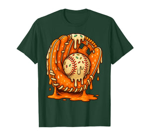 Baseball Drip Team for Boys Ice Cream Cool T-Shirt
