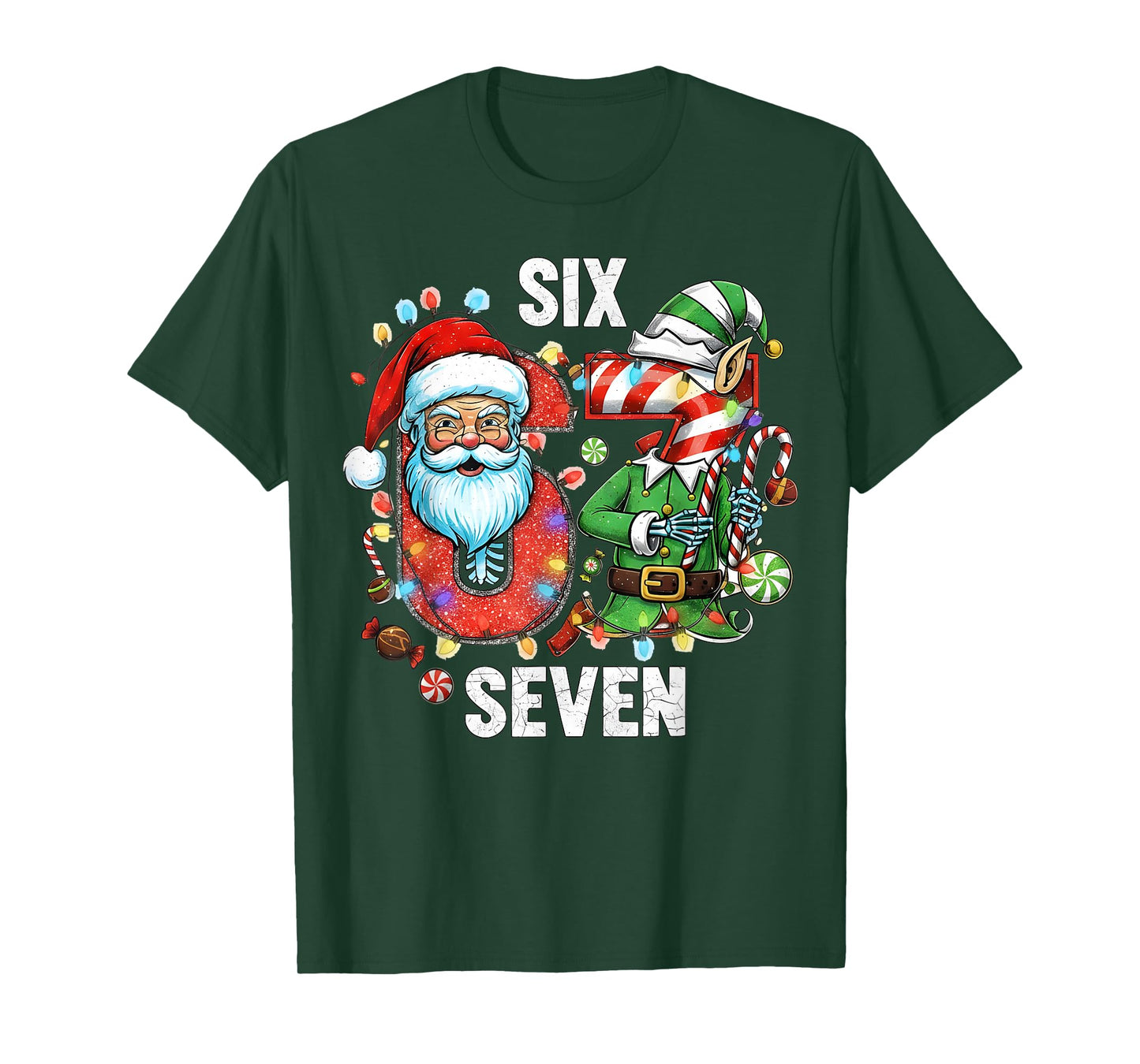 67 Christmas Shirt Six Seven for Kids Women Boys Girls 67 T-Shirt
