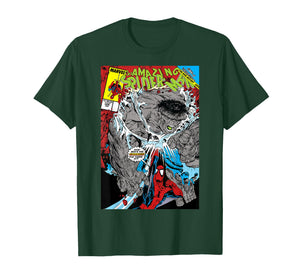 Marvel Comics Spider-Man vs. Hulk Action-Packed Artwork T-Shirt