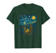 Christian Star Night Contemporary Art Nativity Scene T-Shirt