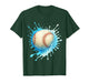 Baseball Drip Team for Boys and Girls Ice Cream Cool T-Shirt