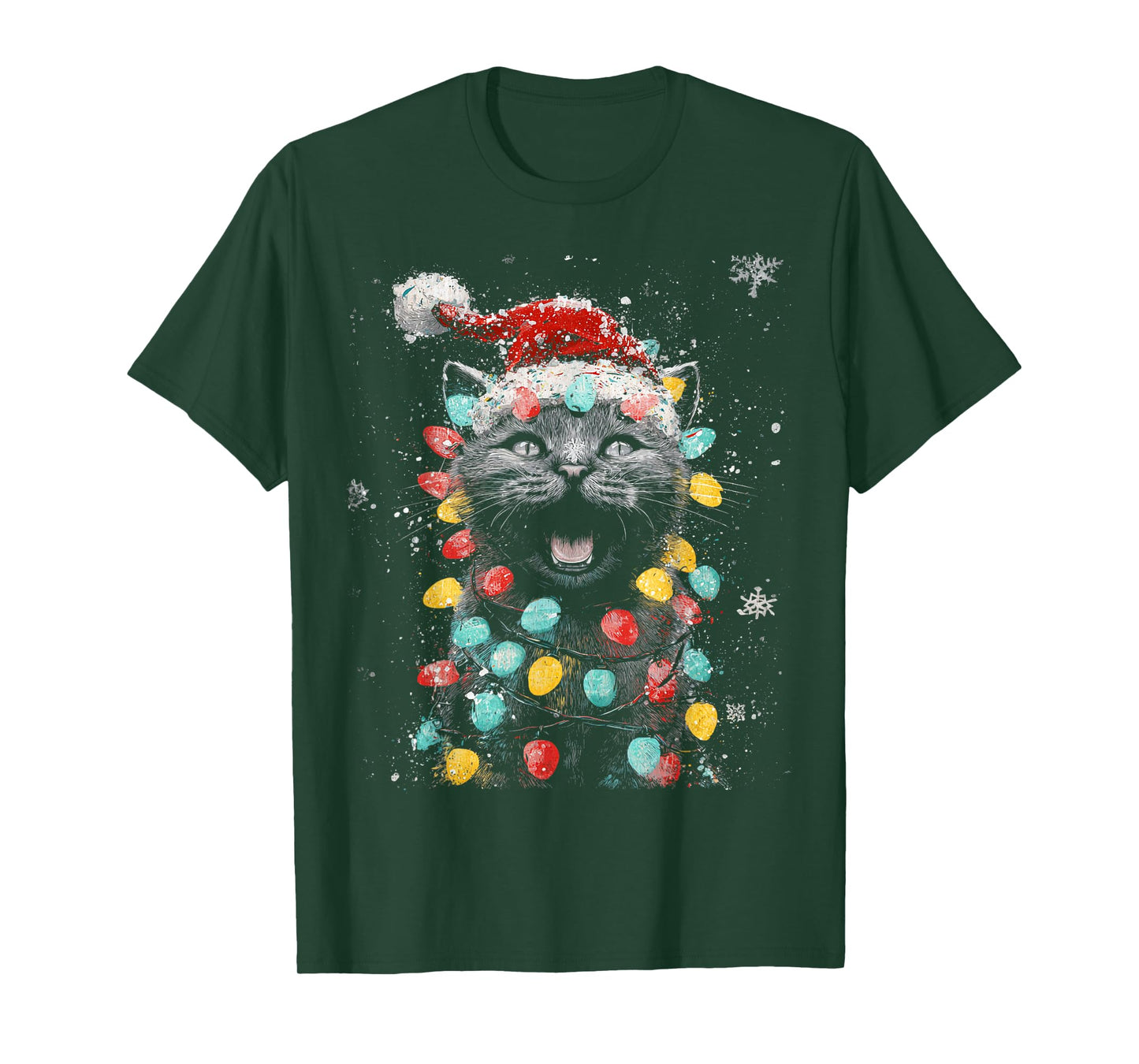 Christmas Kitten T-Shirt