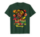 Kwanzaa Blessings Afro American Celebration Black Woman T-Shirt