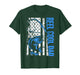 Reel Cool Papa Fishing Vintage American Flag Men's T-Shirt