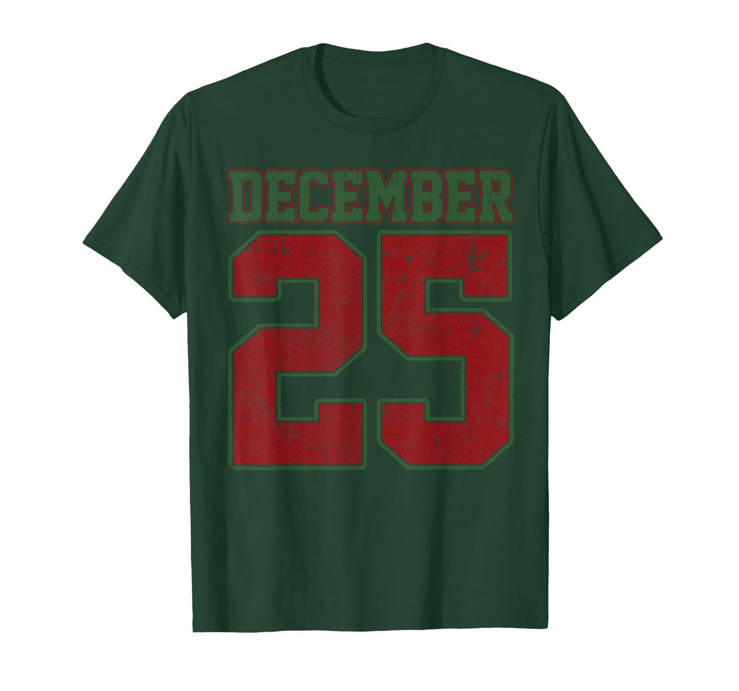Retro Christmas Shirts Men Women December 25 Xmas Holiday T-Shirt