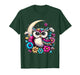 Floral Owl and Moon T-Shirt
