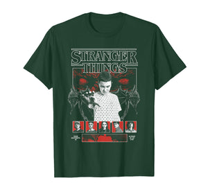Stranger Things Eleven and Main Cast Collage T-Shirt