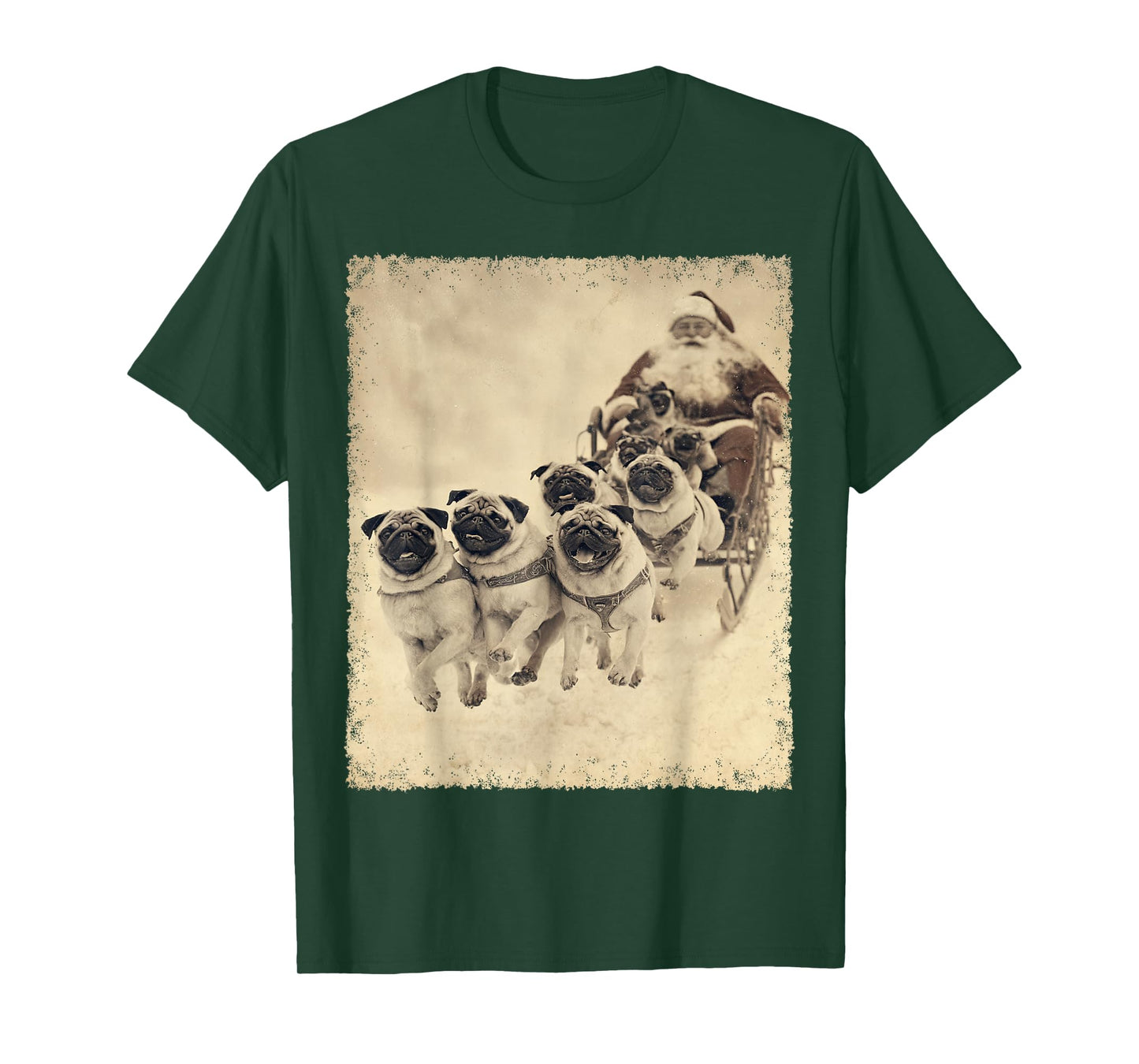 Christmas Pug T-Shirt
