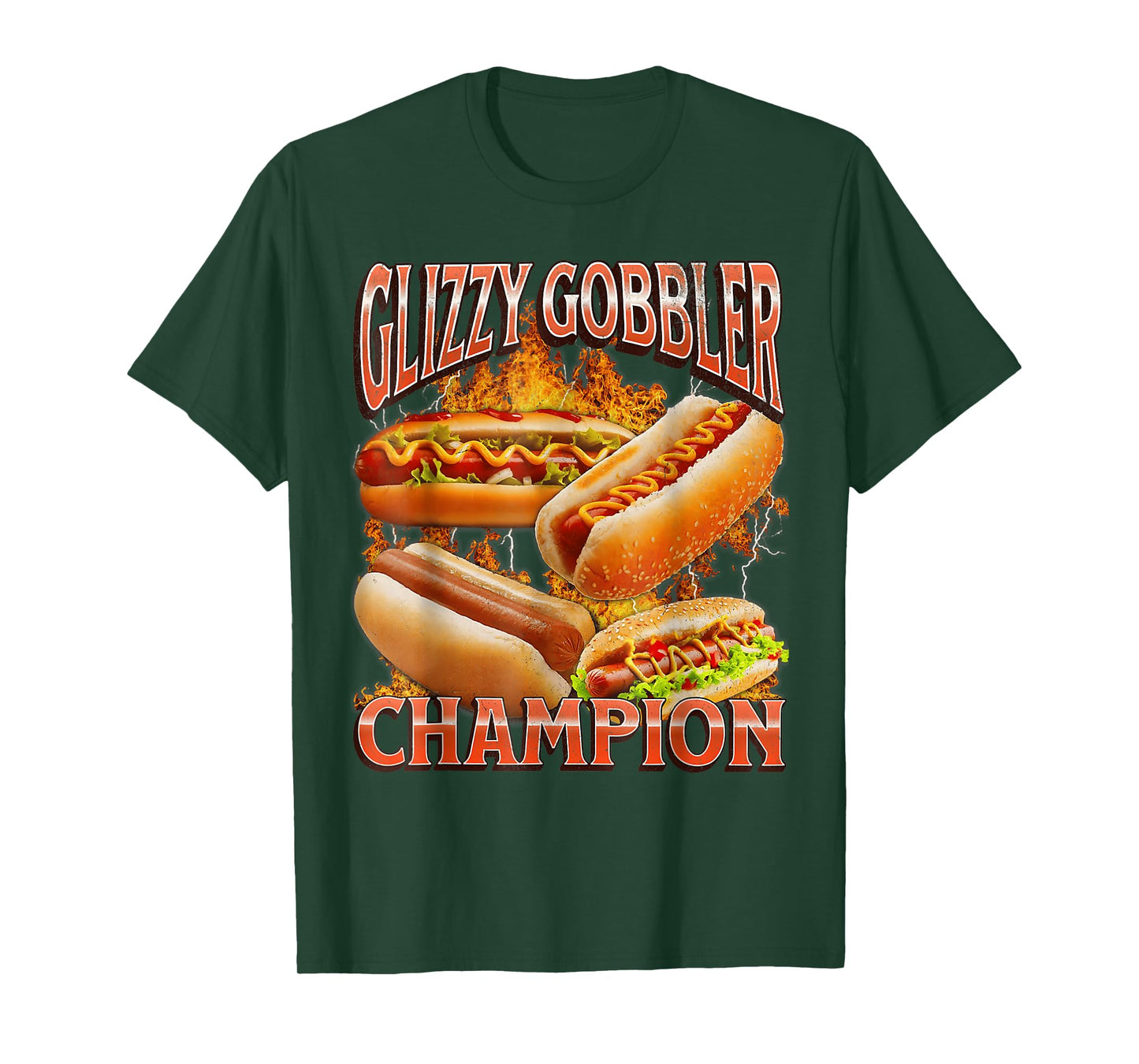 Funny Glizzy Gobbler Meme Hilarious Hot Dog Glizzy Lovers T-Shirt