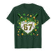St Patrick Day Baseball Drip Ice Cream Baseball Boy Kids T-Shirt