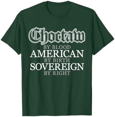 Choctaw Native American Indian T-Shirt - T-Shirt | Forest