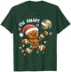 Funny Volleyball Gingerbread Christmas Holiday Player Gift T-Shirt - T-Shirt | Forest