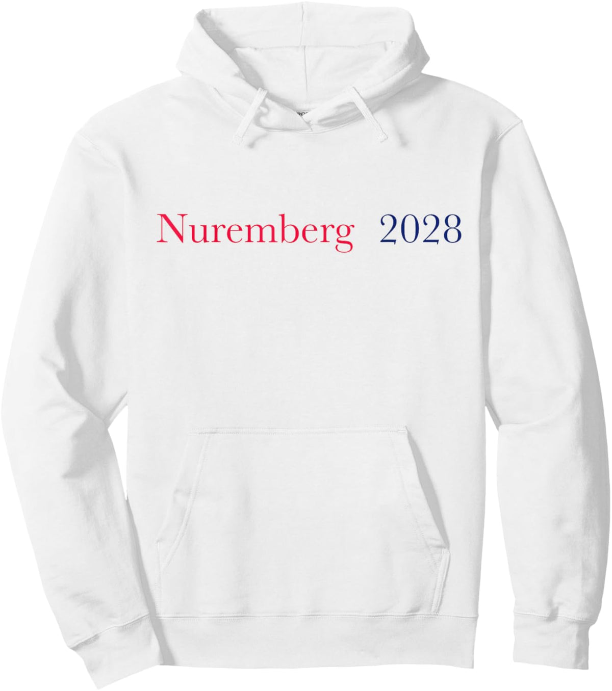 Nuremberg 2028 Hoodie - Hoodie | White