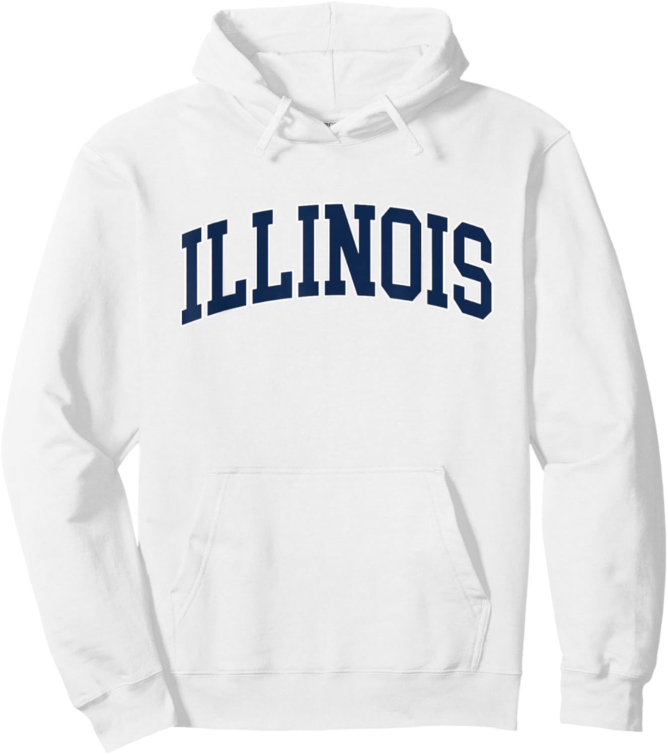 Illinois - Throwback Design - Classic Hoodie - Hoodie | White