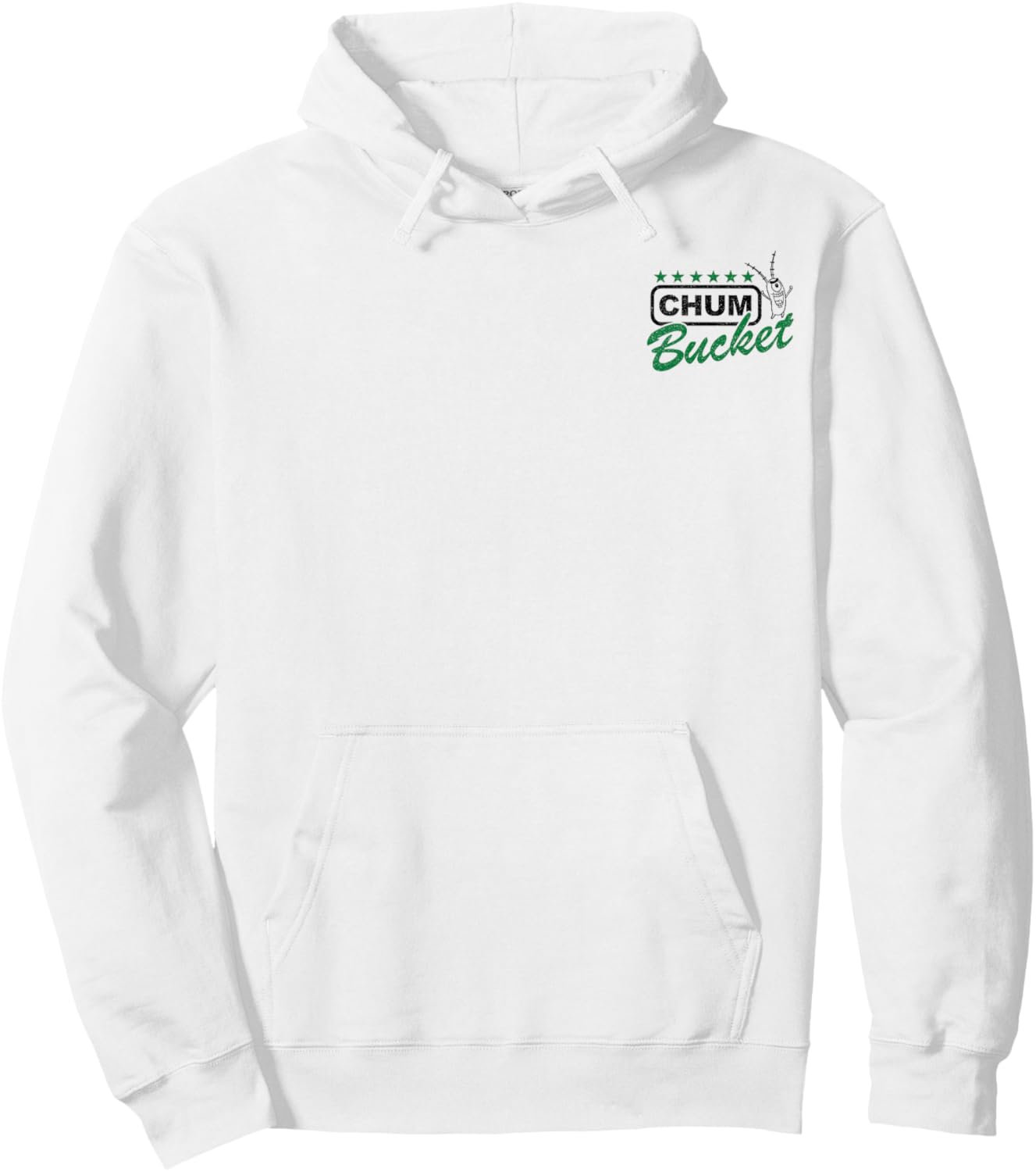 Spongebob Squarepants Chum Bucket Since 1999 Chum is Fun! Hoodie - Hoodie | White