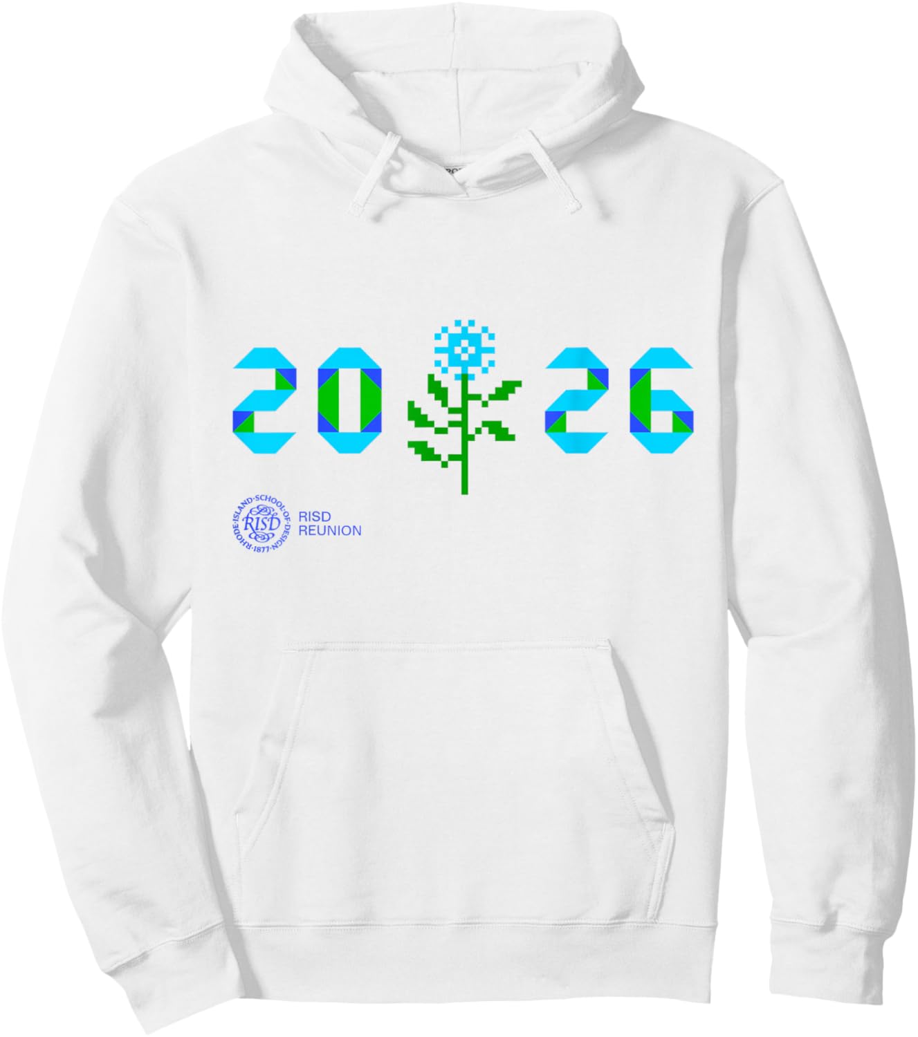 2026 Rhode Island School of Design Reunion Hoodie - Hoodie | White