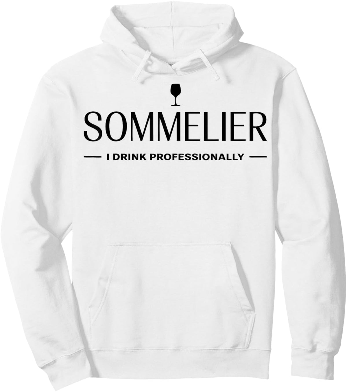 Funny Sommelier Hoodie - Hoodie | White