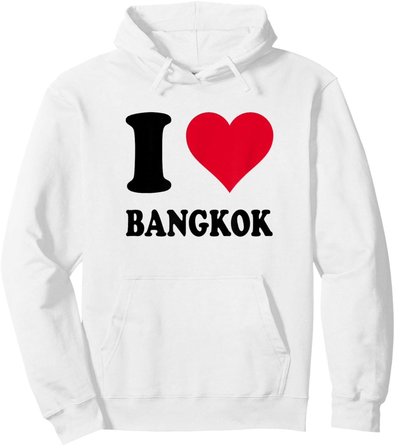 I Love Bangkok Hoodie - Hoodie | White