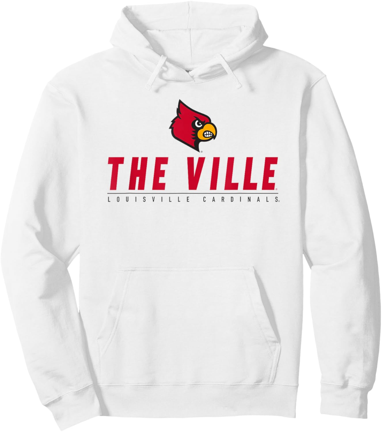 University of Louisville Cardinals School Spirit Hoodie - Hoodie | White