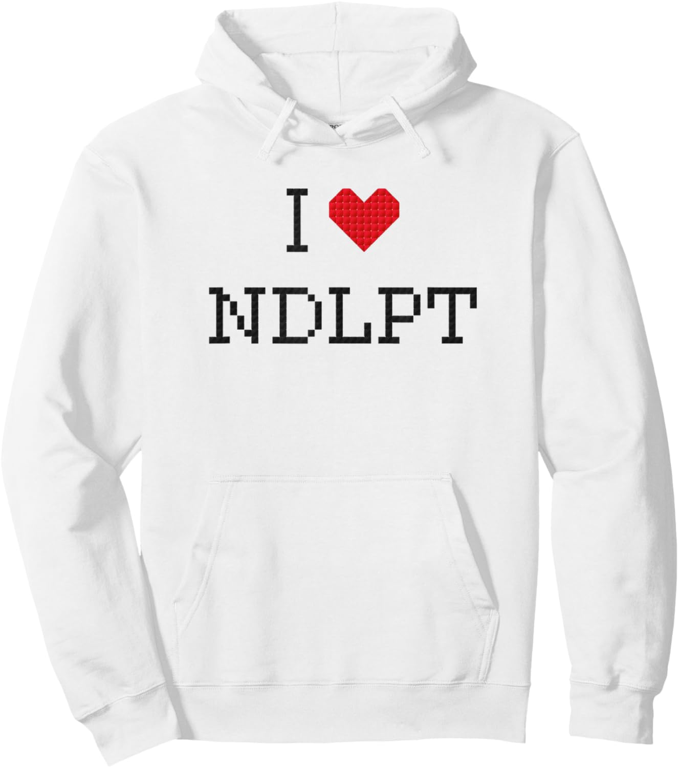 I Heart Love Needlepoint Hoodie - Hoodie | White